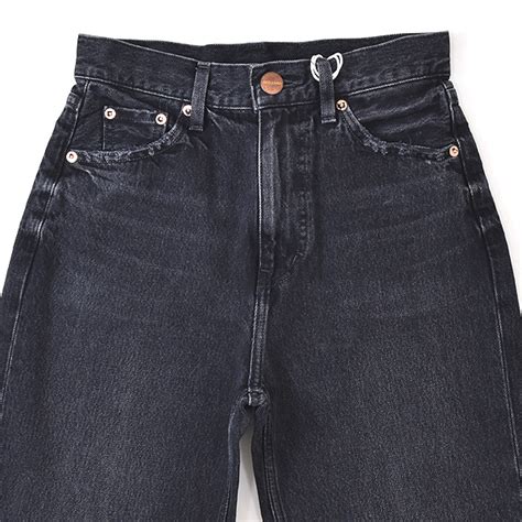 RED CARD レッドカード トーキョー MM66 akira-Stoned Black- ルーズストレートデニムパンツ カットオフ ...