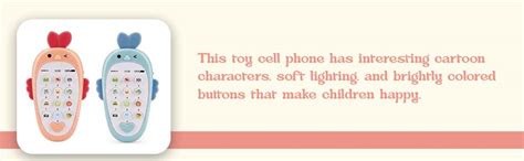 Buy TEC TAVAKKAL Baby Cell Phone Toy with Music Sensory Learning Toys ...