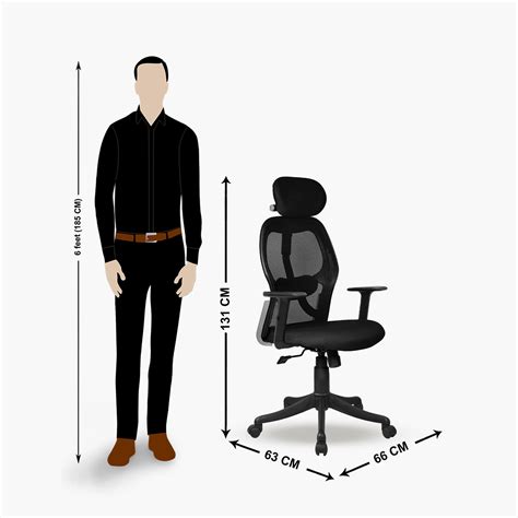 Buy Granby Nxt Mesh High Back Office Chair - Black from Home Centre at ...