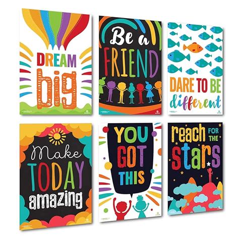 Buy Sproutbrite Classroom Decorations - Posters for Teachers - Bulletin ...