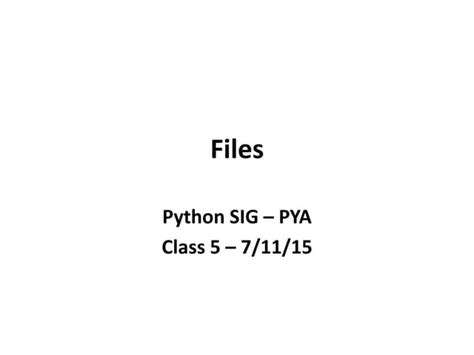 Image result for Python Object File