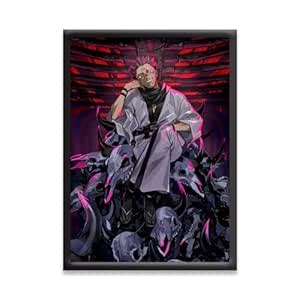 Jurojin Junction | Sukuna | Jujutsu Kaisen Framed Poster | Anime Framed ...