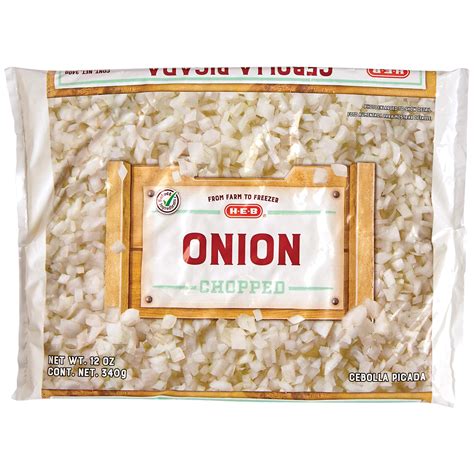H-E-B Frozen Chopped Onion - Shop Onions & garlic at H-E-B
