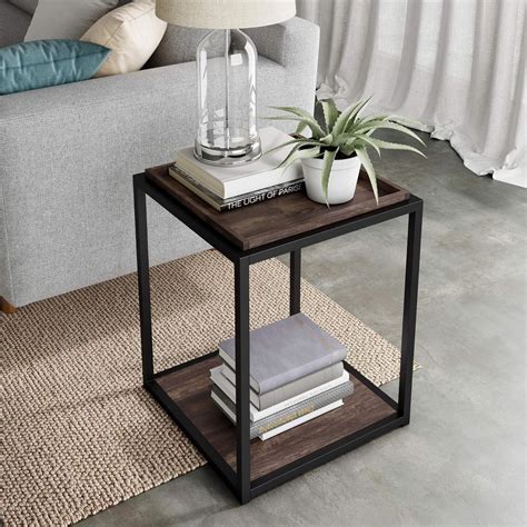 Amazon.com: Nathan James Nash Modern Solid Wood Accent End or Side ...