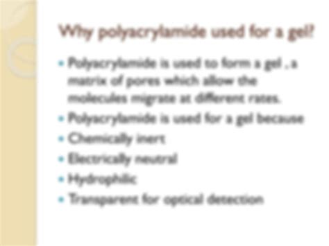 SOLUTION: Principle of sds page sodium dodecyl sulphate - Studypool