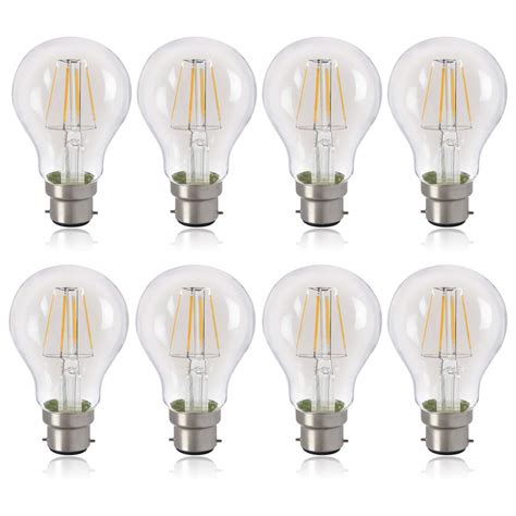 Buy Havells LED Filament Lamp 4W A60 Type B22 (White, Pack of 8) Online ...