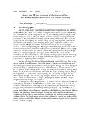 Image result for MSW Process Recording Example