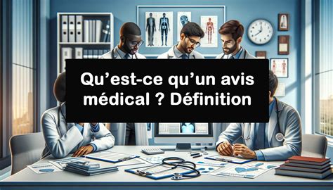 Avis médical : Définition, principe & utilité | Qu'est-ce que