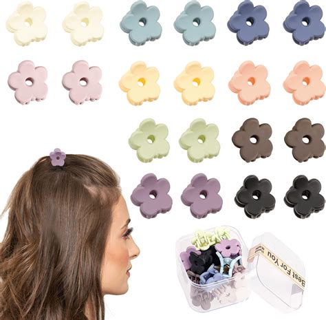 Amazon.com : Small Claw Hair Clips for Women Girls - Mini Hair Clips ...