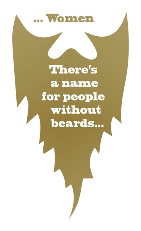 Buy People Without Beards Quote Wall Decal (Gold, 24" (H) X 13" (W ...
