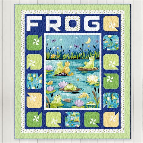 Frog Quilt Pattern 的图像结果
