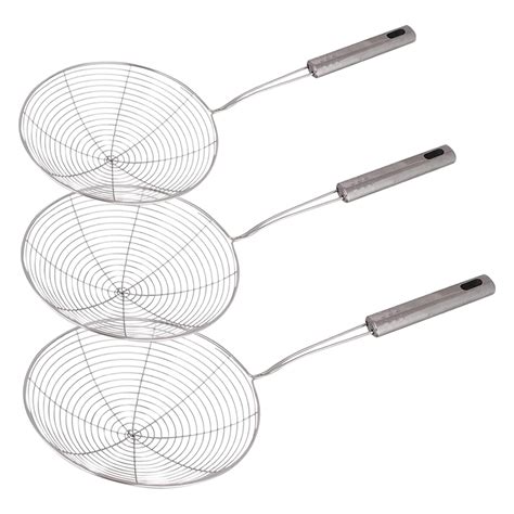 Kuber Industries Puri Strainer|Stainless Steel Jhar for Cooking ...