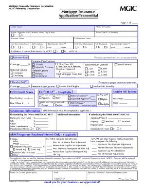 MGIC Form 71-70321 2010-2026 - Fill and Sign Printable Template Online