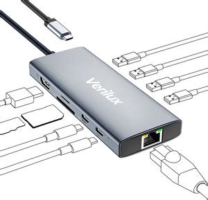 Verilux VLX-10IN1-USBCHUB Docking Station Price in India - Buy Verilux ...