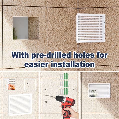 16.5"w X 10.7"h Air Conditioner Vent Cover, Hon&Guan Aluminum Alloy ...