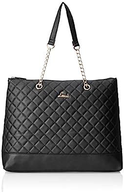 Buy Lavie Tote Bag (Black) (L07011083019) at Amazon.in