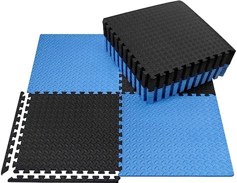 SIGNATRON Fitness Puzzle Mat, Gym Floor Mat, Exercise Mat, EVA Foam ...
