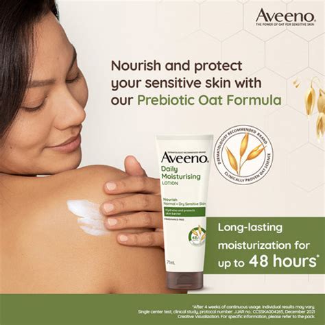 Aveeno Daily Moisturizing Lotion| Nourishes Normal to Dry Sensitive ...