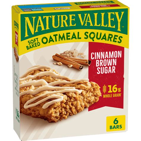 Soft-Baked Oatmeal Squares | Oatmeal Snacks | Nature Valley