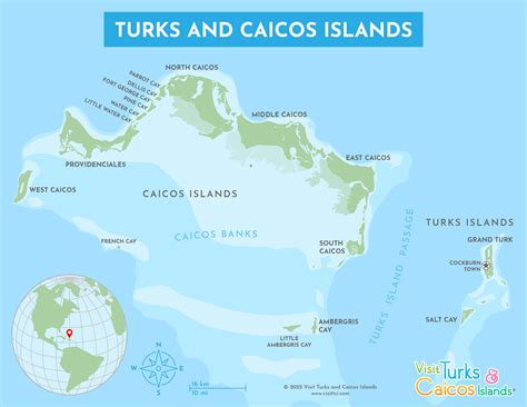 Maps of the Turks and Caicos Islands | Visit Turks and Caicos Islands