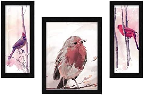 ArtX Paper Elephant Family Wall Art Painting, Multicolor, Wildlife, 13 ...