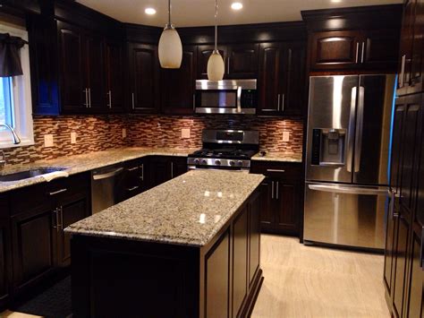 Cool Cherry Cabinets With Granite Ideas - Home Cabinets