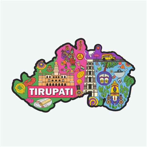 Tirupati Map – Magnet Wala