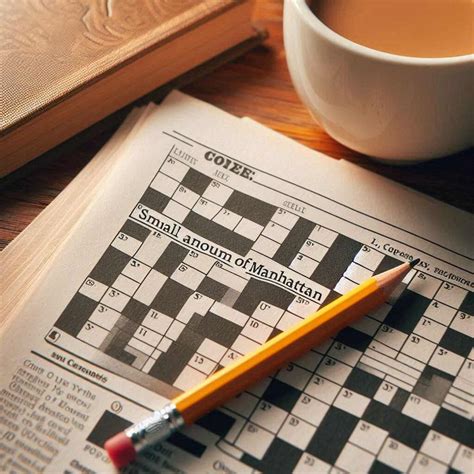 Small Amount Of Manhattan Crossword Clue