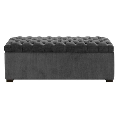 Upholstered Flip Top Storage Bench Solid Wood Bench Shoe Rack