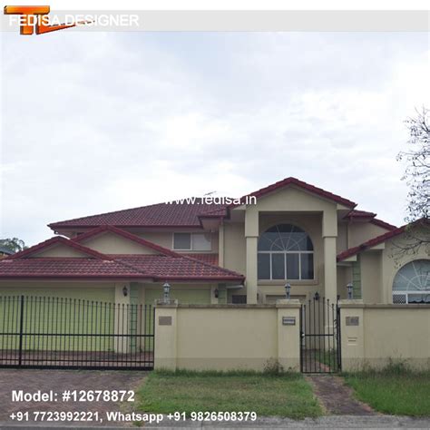 Low Cost House Design Manor Hall Exterior Paint 100 Bhk Home Plan ...