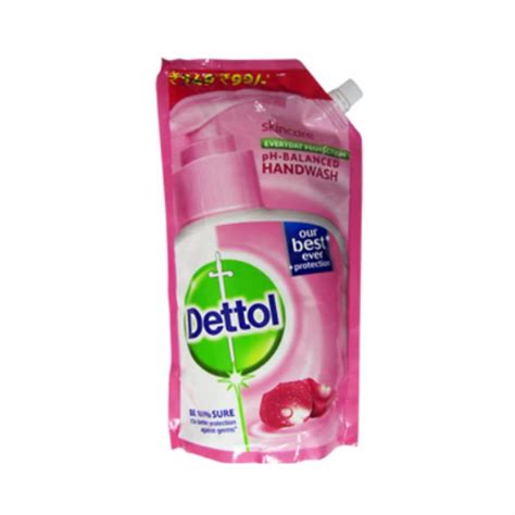 Dettol Germ Protection ph-Balanced Liquid Handwash Refill, Skincare ...