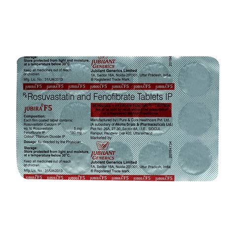 Jubira F5 Tablet | Uses, Side Effects, Price | Apollo Pharmacy