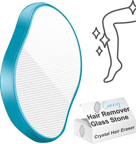 Amazon.com : Concy Crystal Hair Eraser for Women -Glass Crystal Hair Remover -Nano Crystal Hair ...