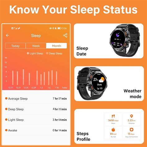 Buy ATEVENSE Smart Watches for Men, Bluetooth Call (Answer/Make Call ...