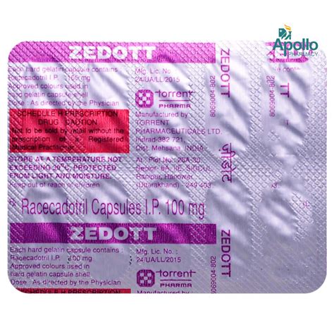 Zedott 100 mg Capsule | Uses, Side Effects, Price | Apollo Pharmacy