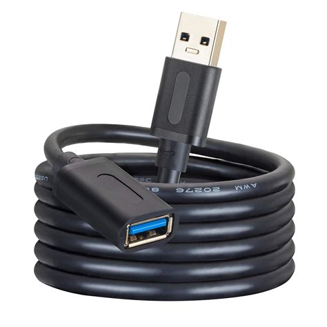 Jelly Tang USB 3.0 Extension Cable 25Ft,USB 3.0 High Speed Extender ...