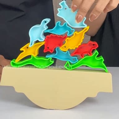 Dino Jumble tower game-Perfect for Family Fun – 21Gadget.in