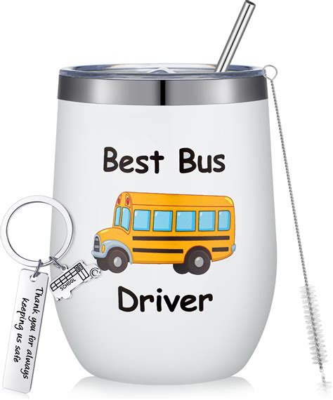 Amazon.com | Grawmise School Bus Driver Gifts for Men, BusDriver Tumbler, Bus Driver ...
