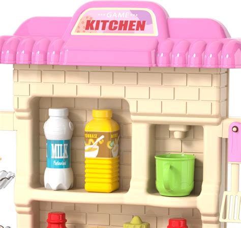 Lucky Doug Kids Play Kitchen Playset for Toddlers Girls, Toy India | Ubuy