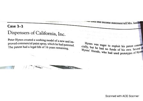 Case Study 2 - ... - uoes this income statement tell Mrs. Antoine Case ...