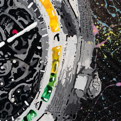 AP Skeleton Rainbow Art