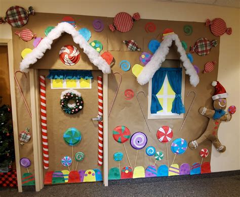 Gingerbread House Door Decorating Contest