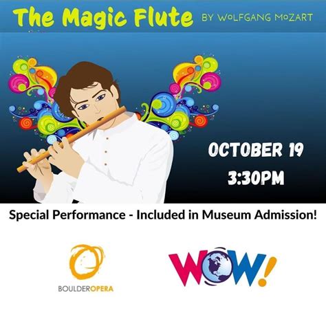 WOW! Childrens Museum Reading of The Magic Flute , WOW! Children's ...