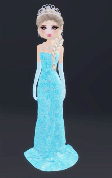 Dress to impress Elza frozen Winther