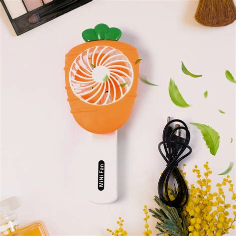 8903 Rechargeable Handheld Mini Fan (Battery Not Included / Mix Colour ...