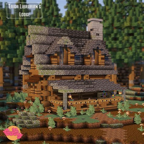 Taiga Houses Minecraft