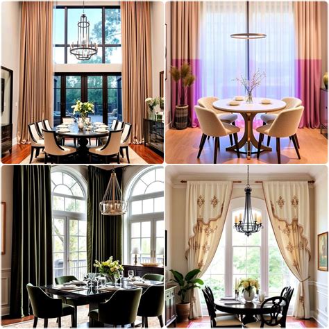30 Dining Room Curtain Ideas Elegant Window Treatments
