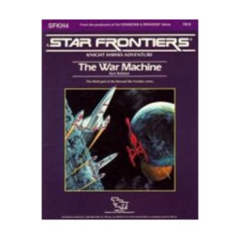 The War Machine (Star Frontiers module SFKH4) : Ken Rolston: Amazon.in ...