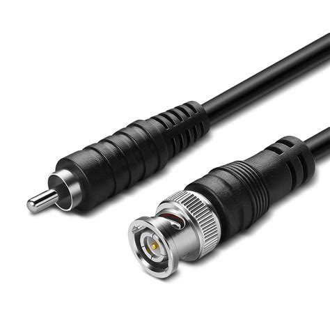 TNP BNC to RCA Adapter Cable (6FT) - BNC Male to RCA Male RG59U 75 ohm ...