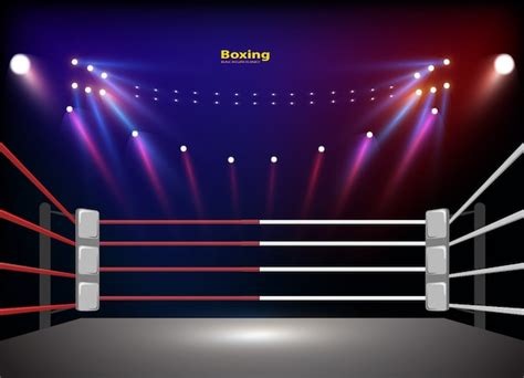 Boxing Event Seating Cartoon 的图像结果